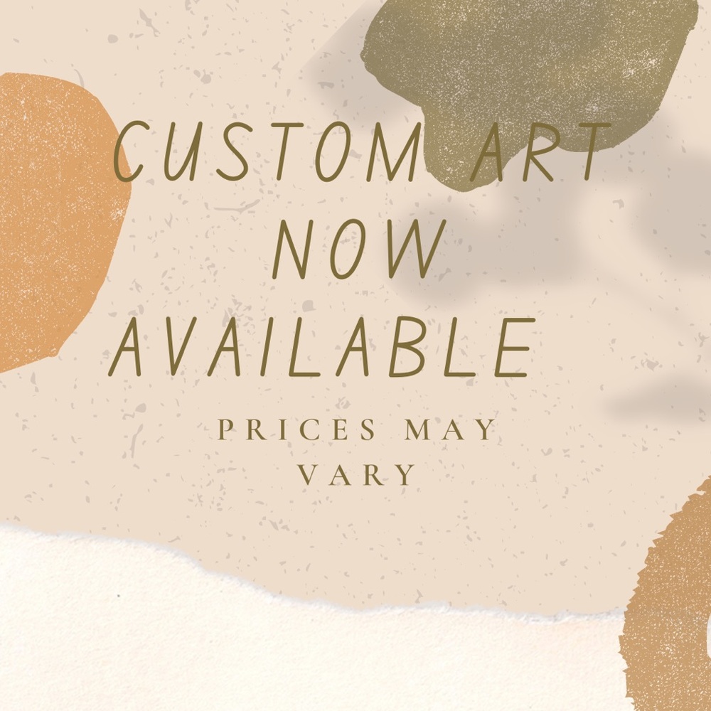 🔴Price listed is not actual price🔴 custom art chosen by buyer
